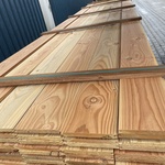 Ca. 68x Douglas Veer en Groef, 18x185mm, lengte 500cm